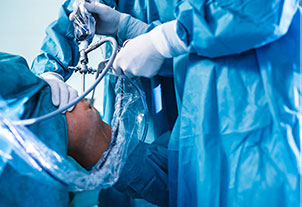 Doctor performing a knee surgery - Orthopedics, Mountain Home, Arkansas